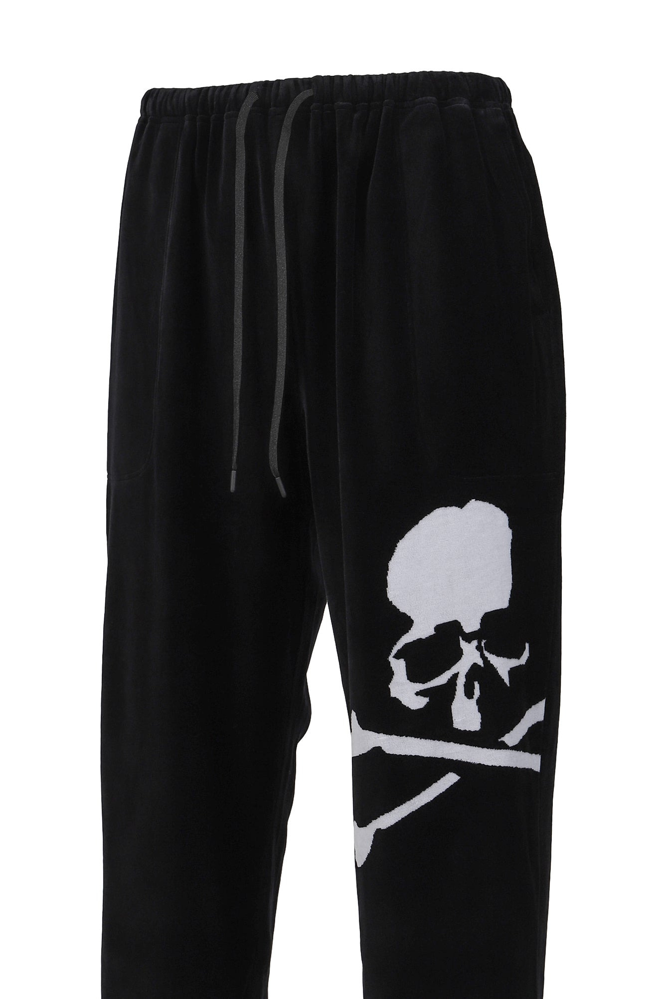 VELOUR PANTS / BLK - 4