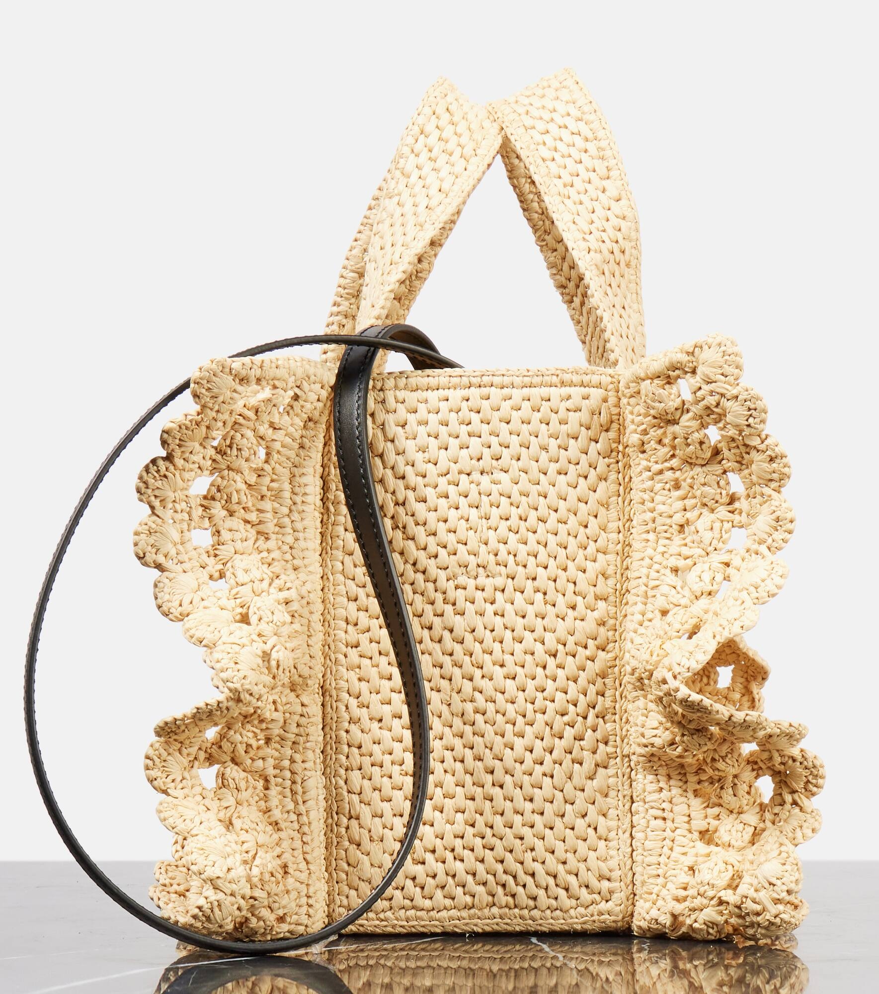 Paula's Ibiza Loewe Font Small tote bag - 6