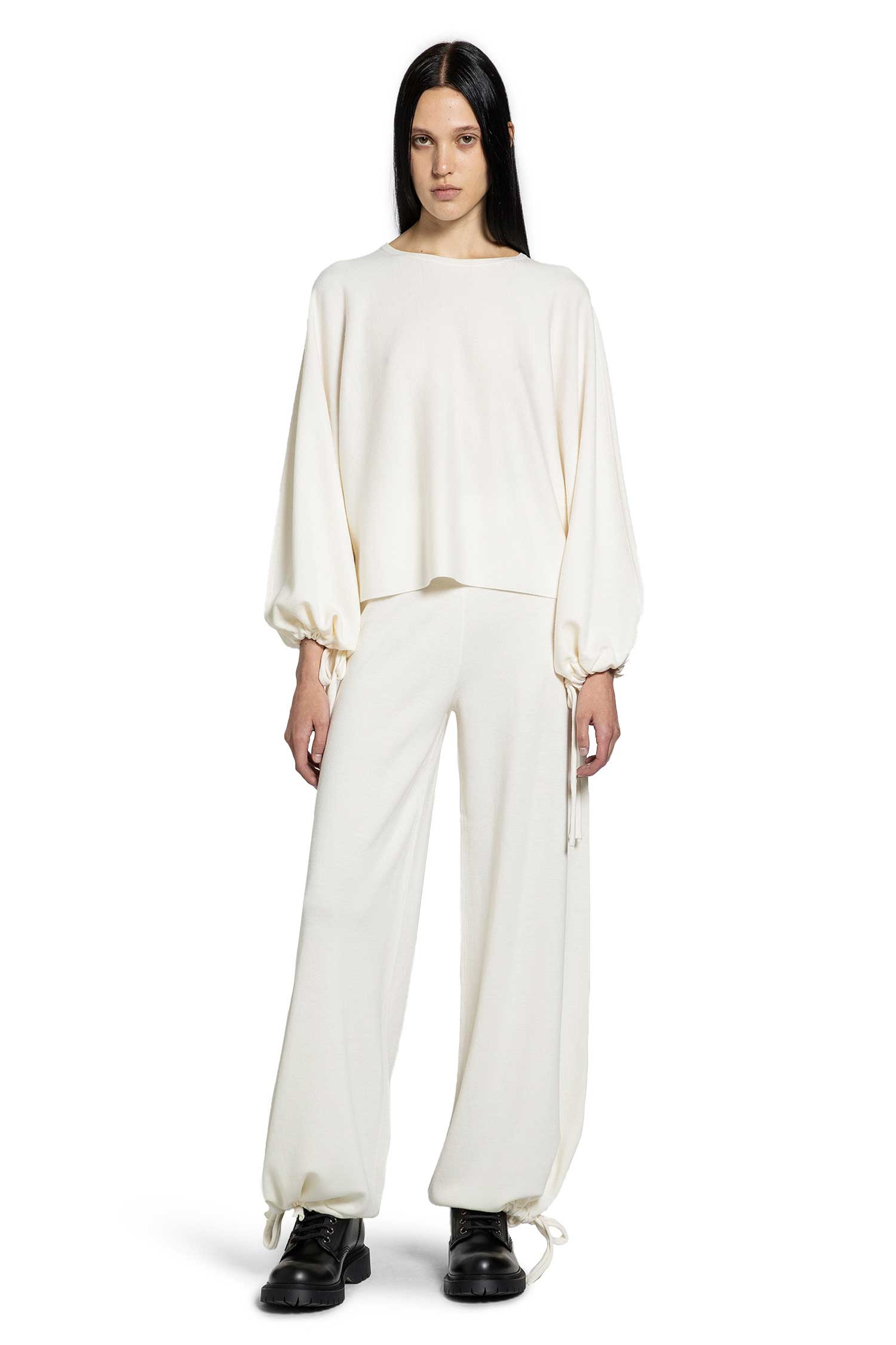 Wool Yarn Trousers - 4
