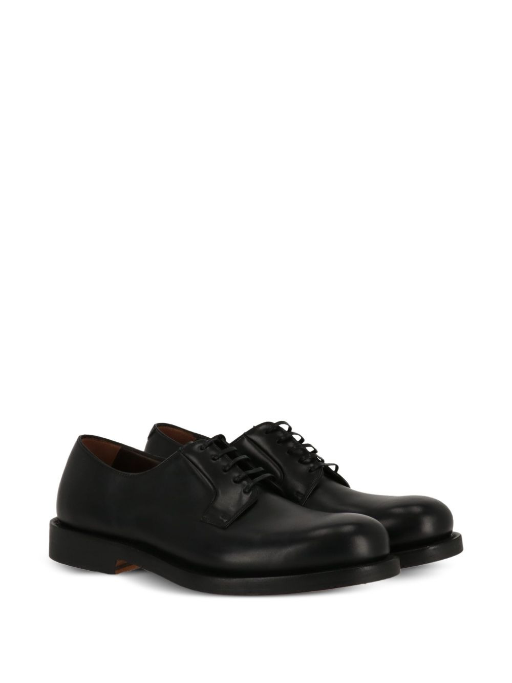 leather derby shoes - 2