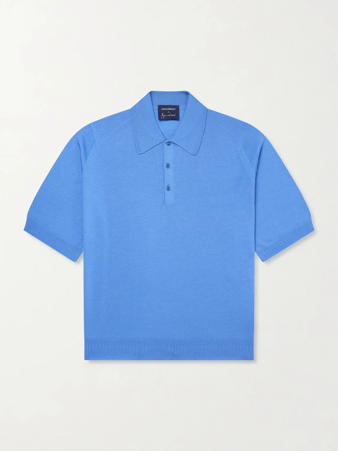 Bill Nighy Merino Wool Polo T-Shirt - 1