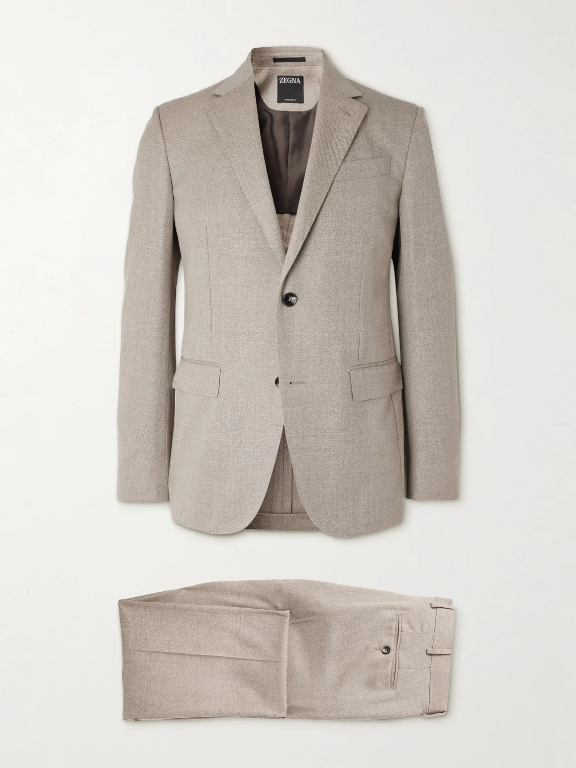 Wool-Gabardine Suit - 1