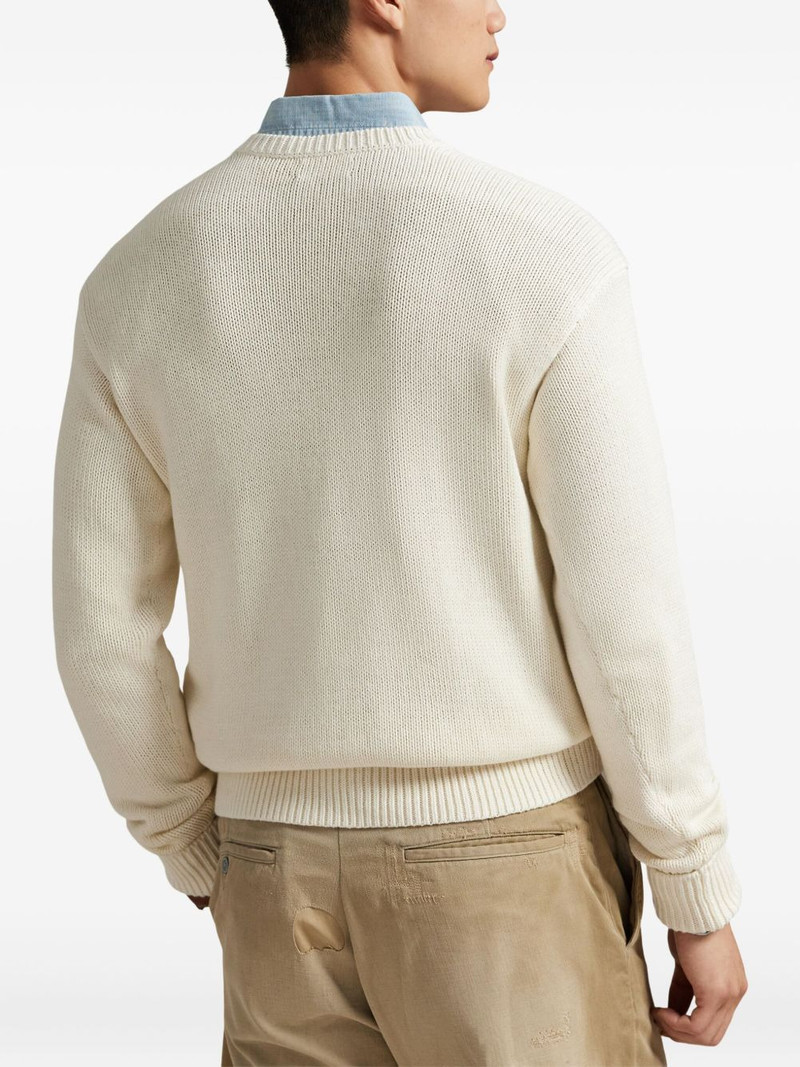 cotton long-sleeve sweater 4