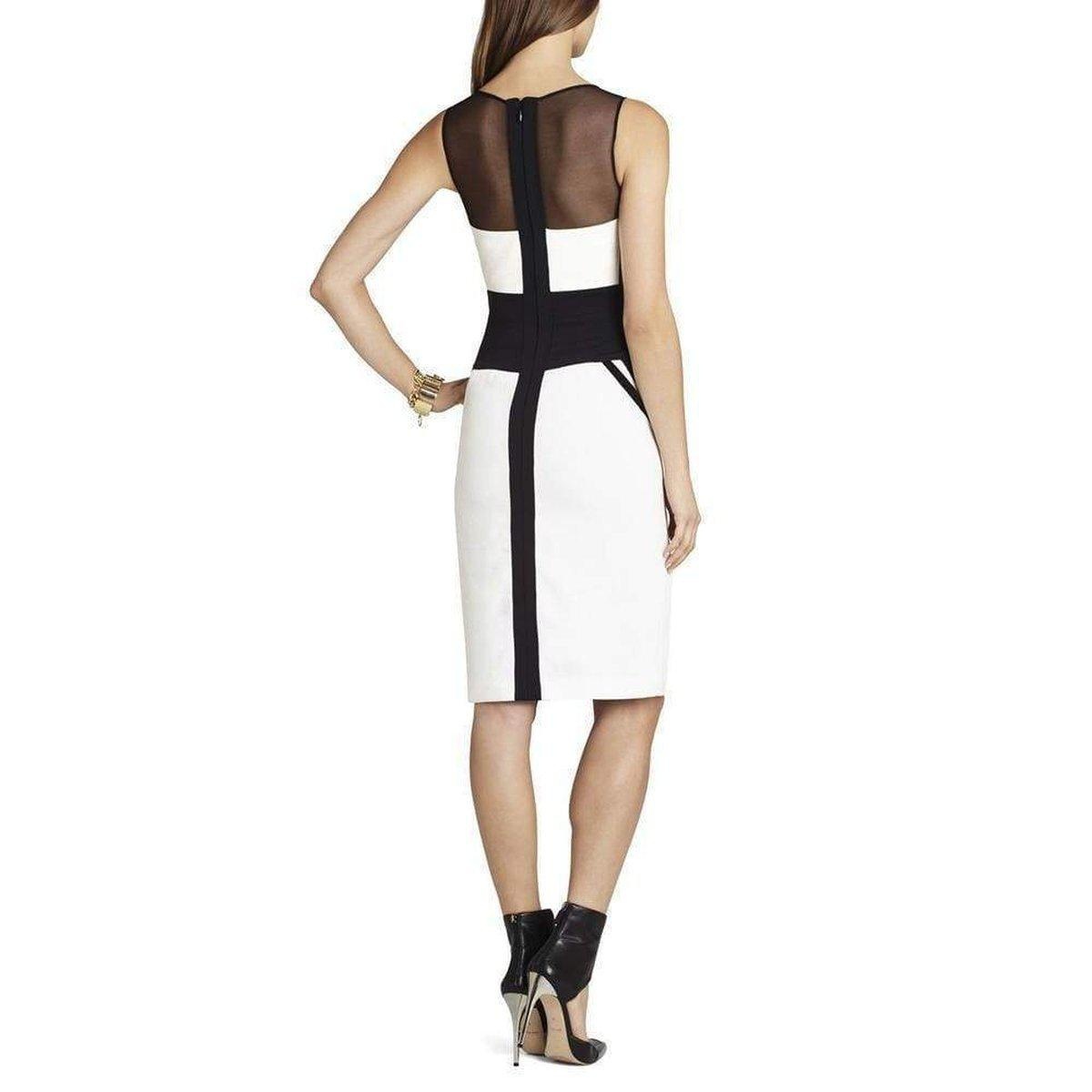 BCBGMAXAZRIA - Fitted Sleeveless Dress - 3