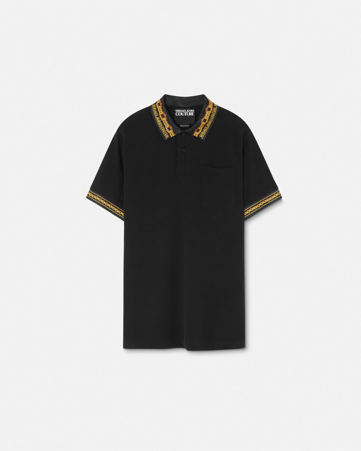Chain Couture Regular-Fit Polo Shirt - 1
