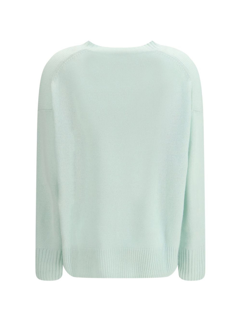 Allude round-neck knitwear outlook