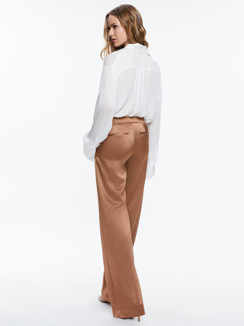 Alice + Olivia CALVIN WIDE LEG BAGGY TROUSER outlook