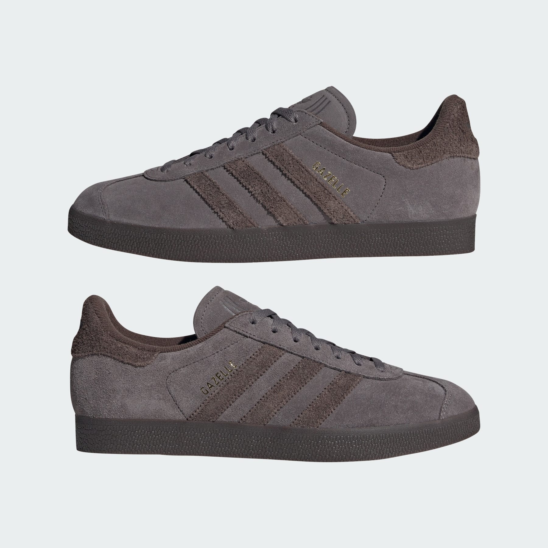 adidas gazelle silver green womens adidas Gazelle Bold Shoes - Women's - Aurora Coffee / Light Pink / Gold main image 0
