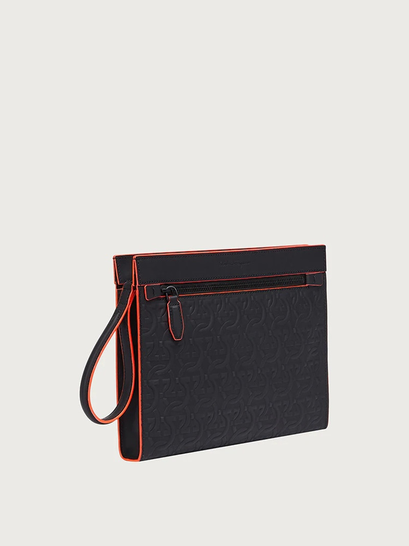 FERRAGAMO GANCINI CLUTCH outlook