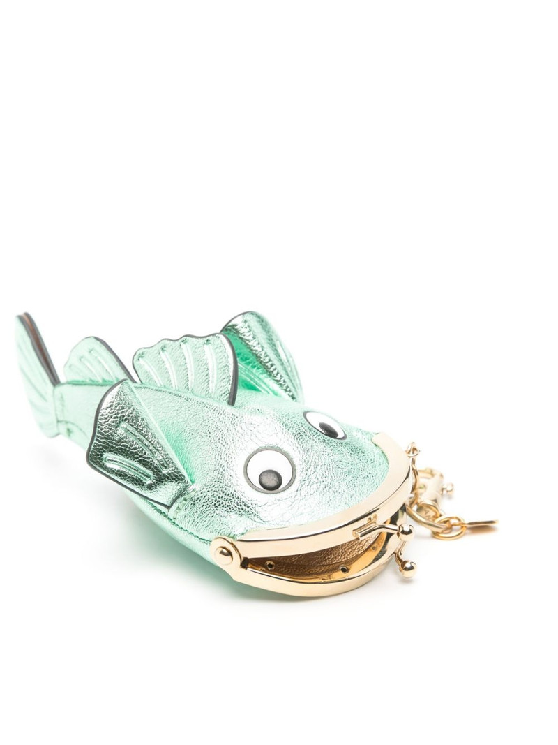 Anya Hindmarch charm-detail keyring outlook