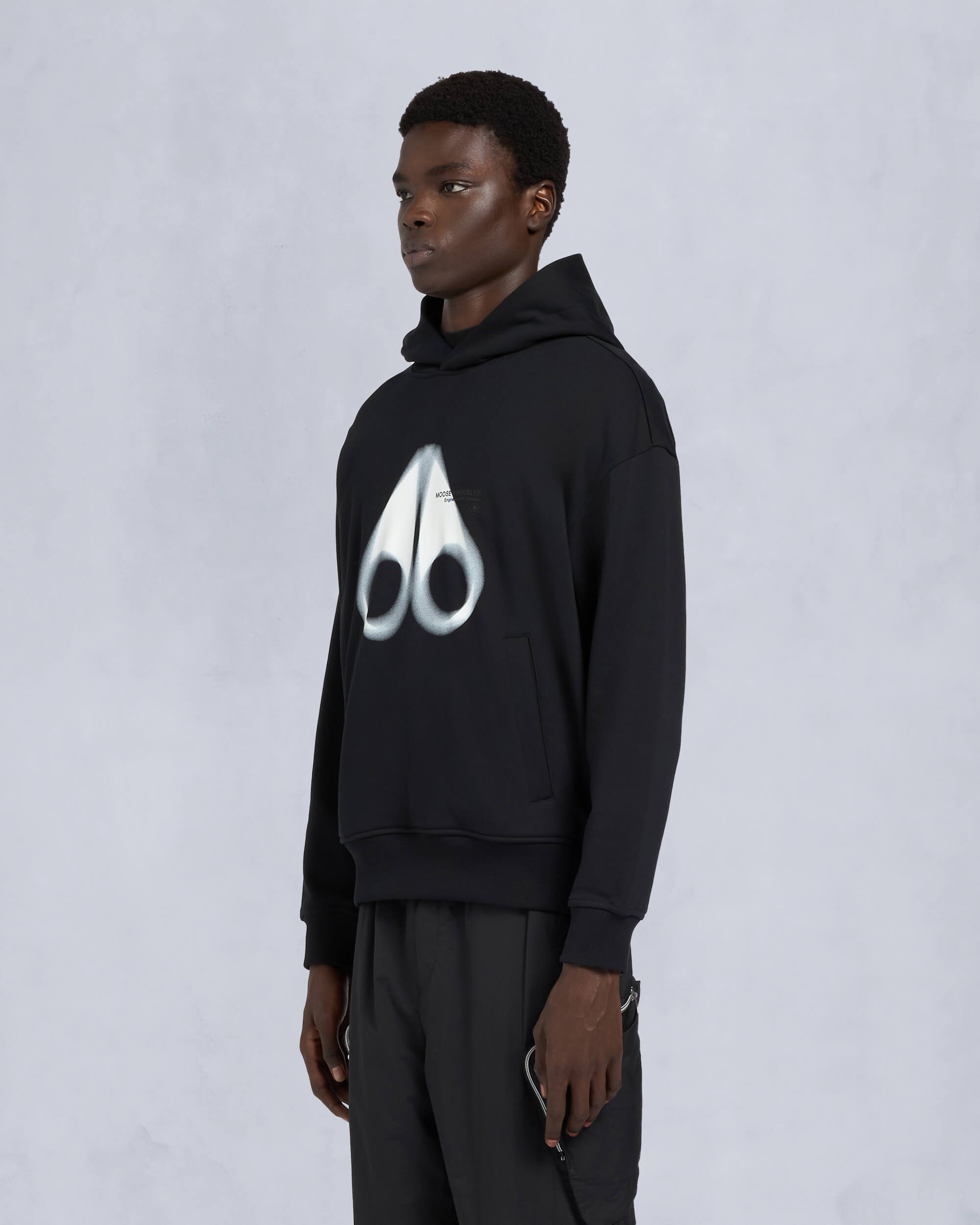 MAURICE PULLOVER HOODIE-BLACK - 3