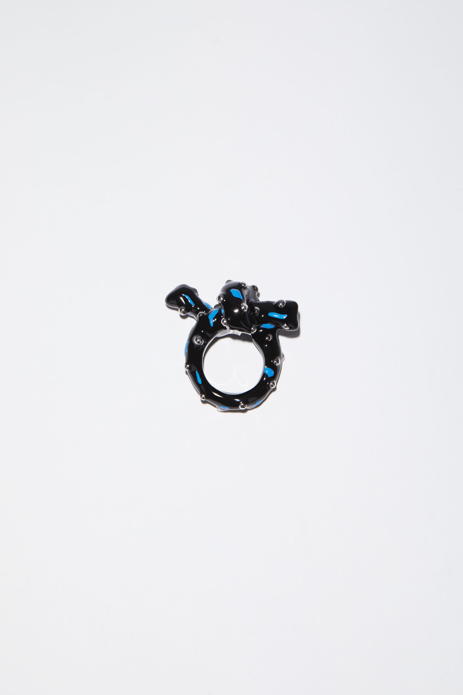 Knot ring - Black - 1