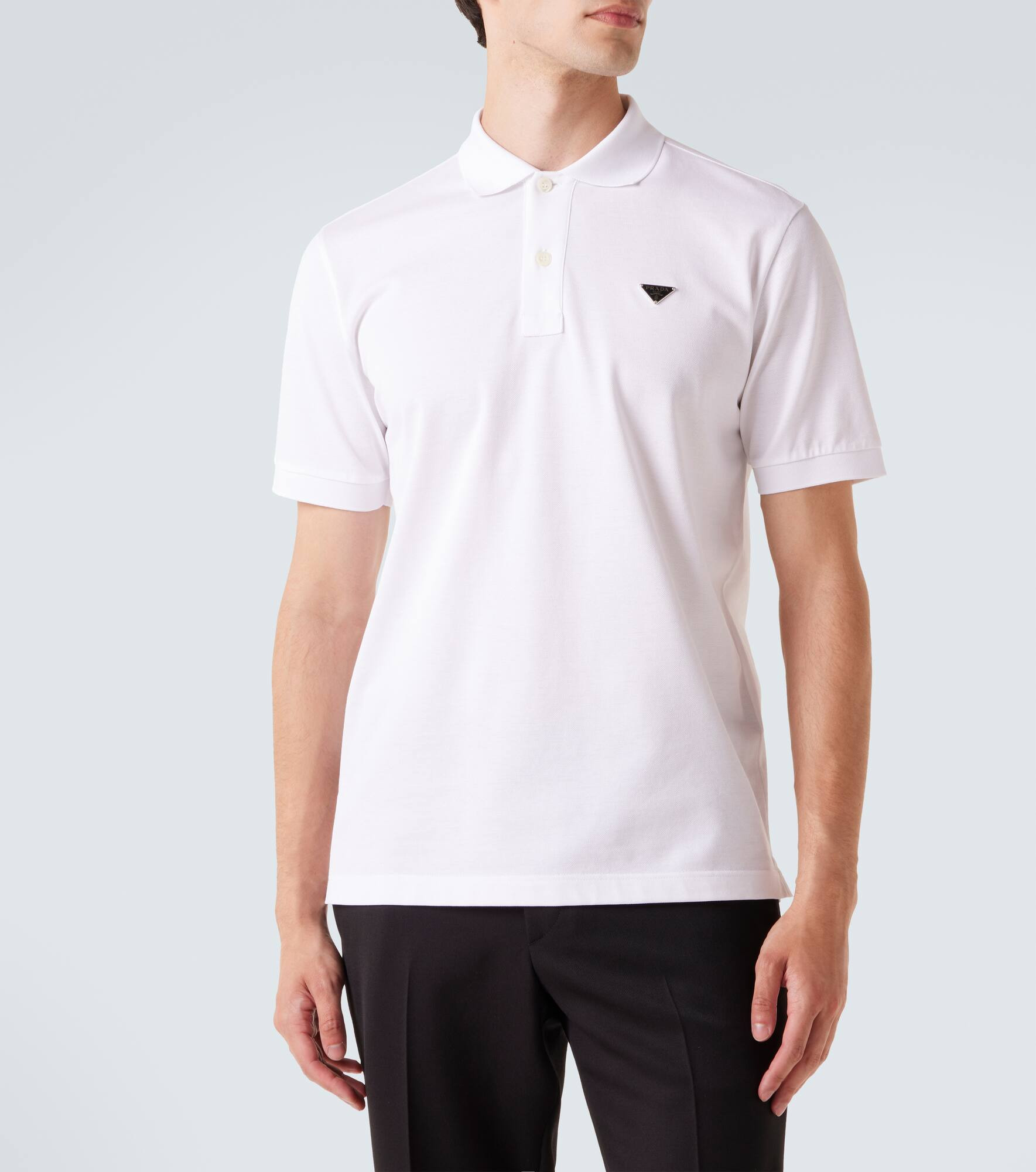 Logo cotton polo shirt - 3