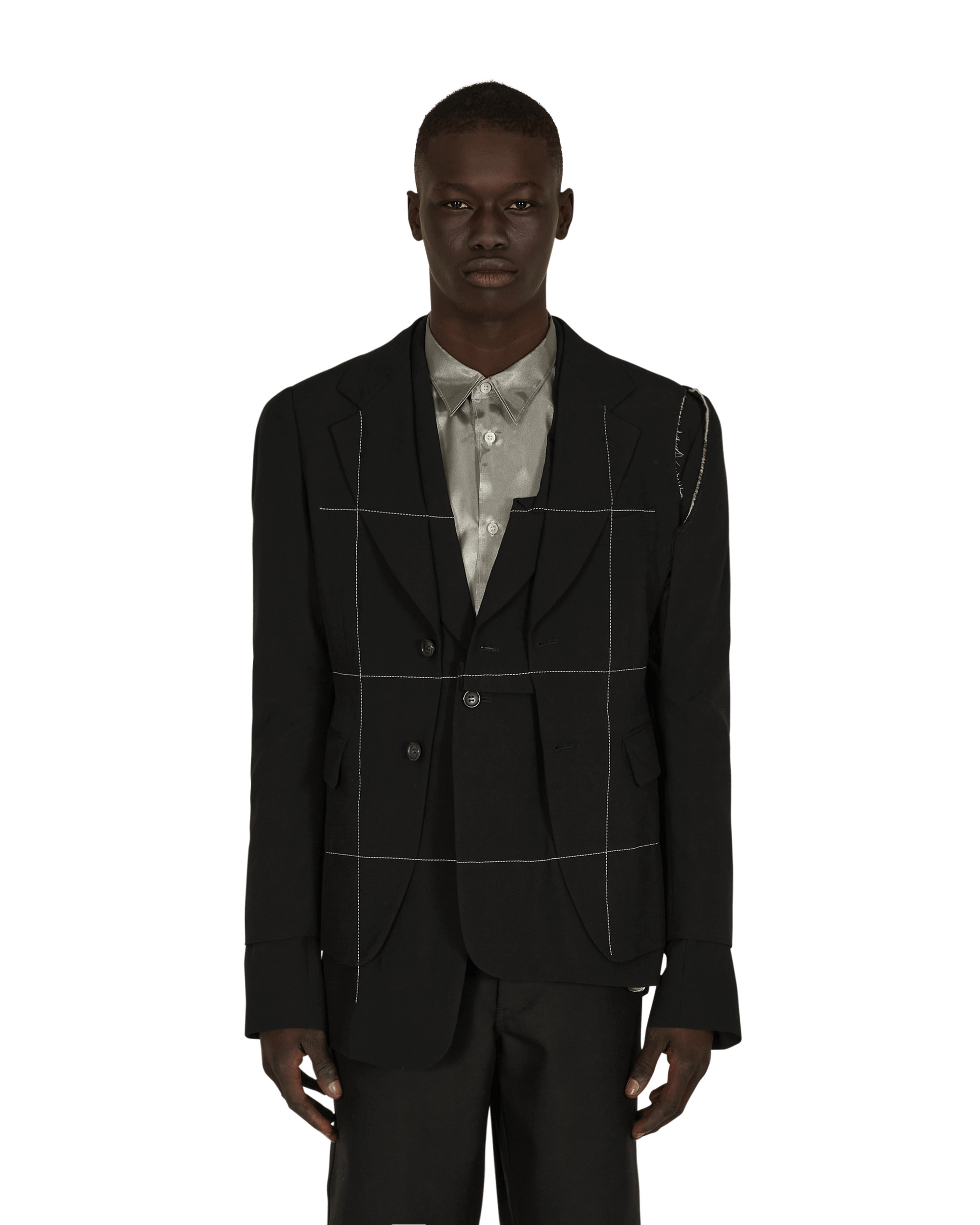Deconstructed Blazer Black - 2