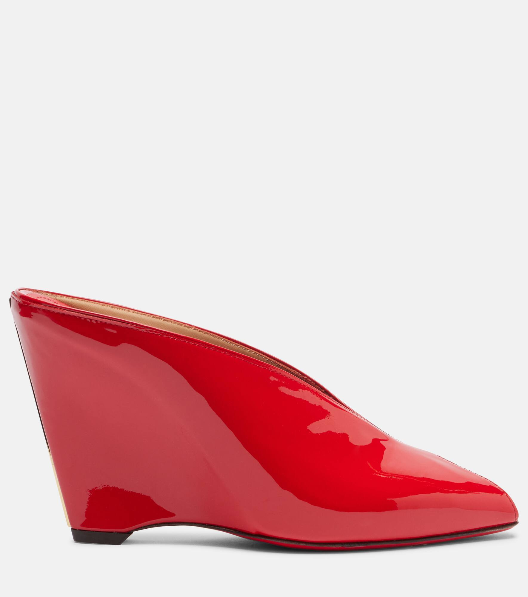 Alicia leather mules - 4