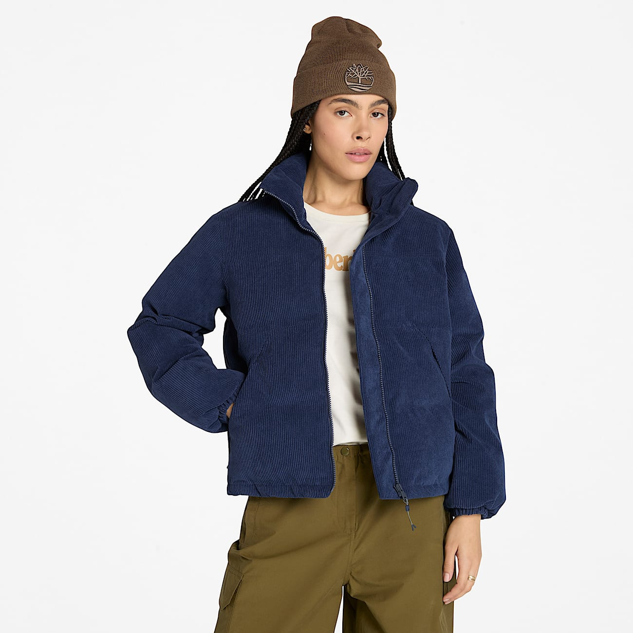 Women's Welch Mountain Waterproof Corduroy Puffer Jacket - 2