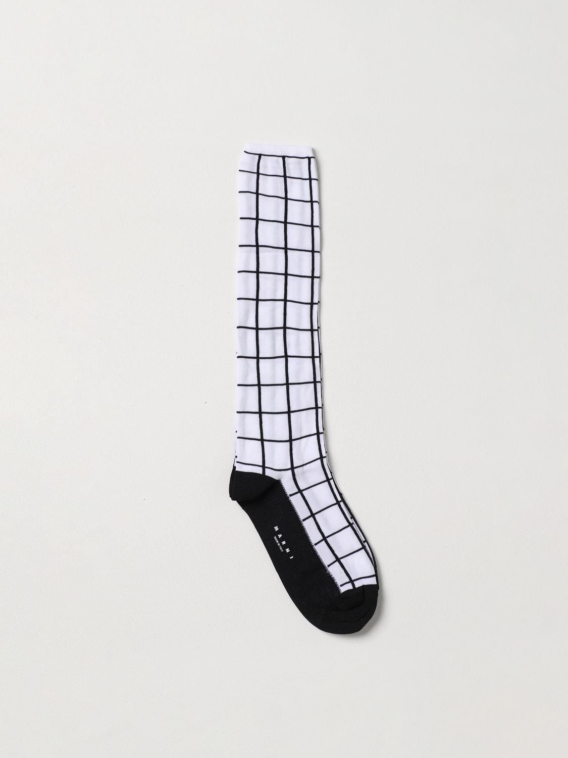 Marni Techno Check jacquard nylon socks - 1