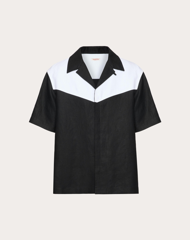 LINEN BOWLING SHIRT 1