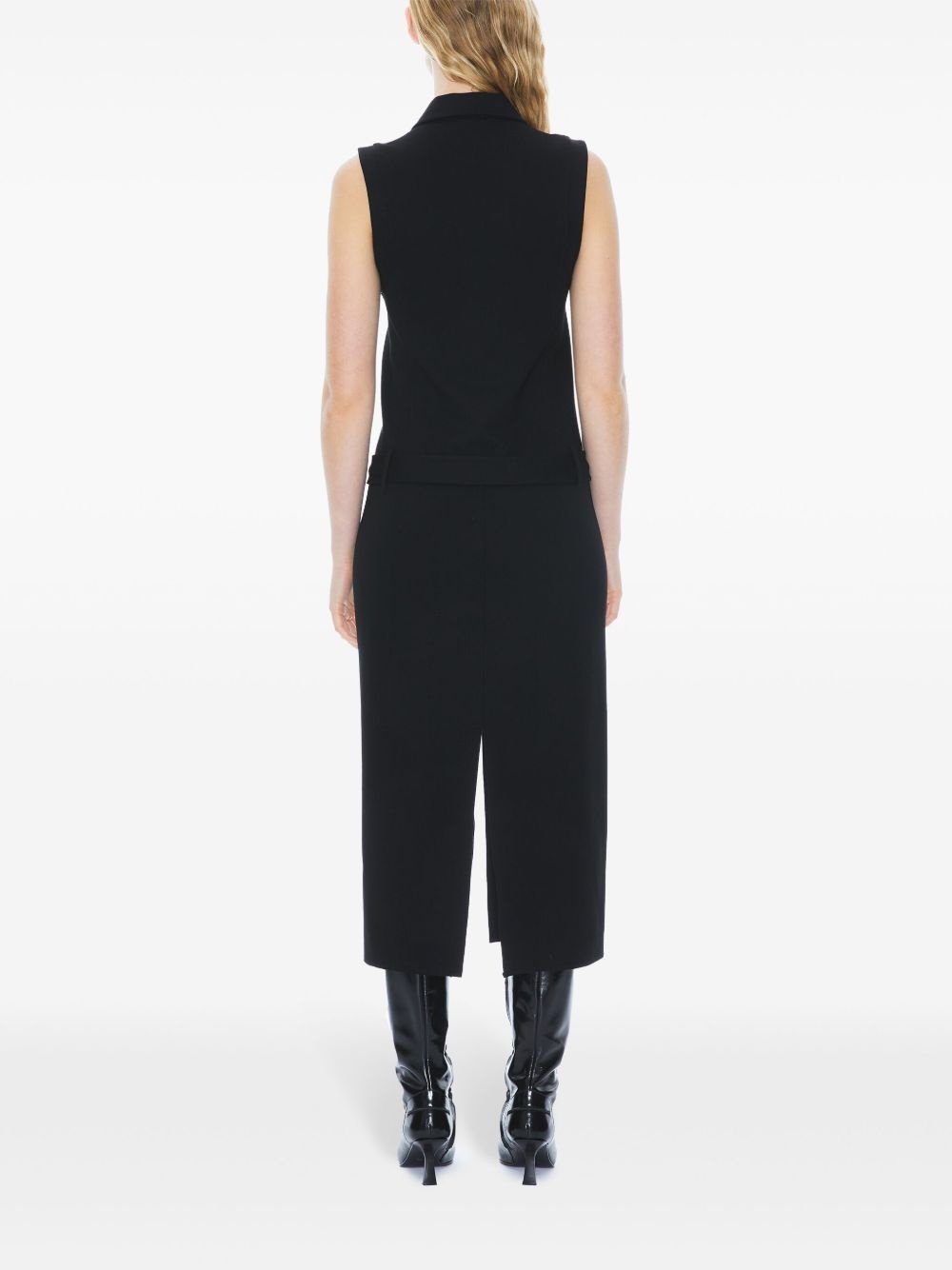 zip-fastening dress - 3