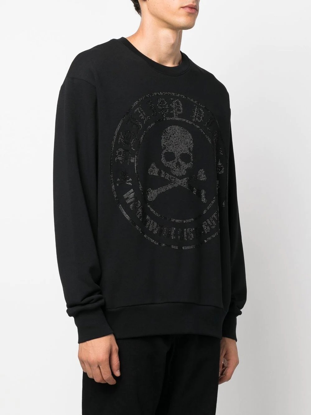 Skull Bones logo print sweatshirt - 3