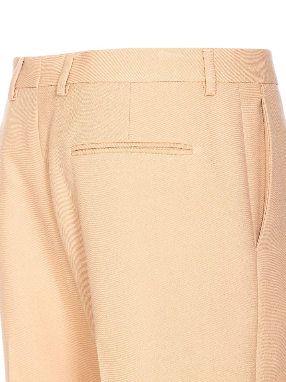 pressed-pleats pants - 3