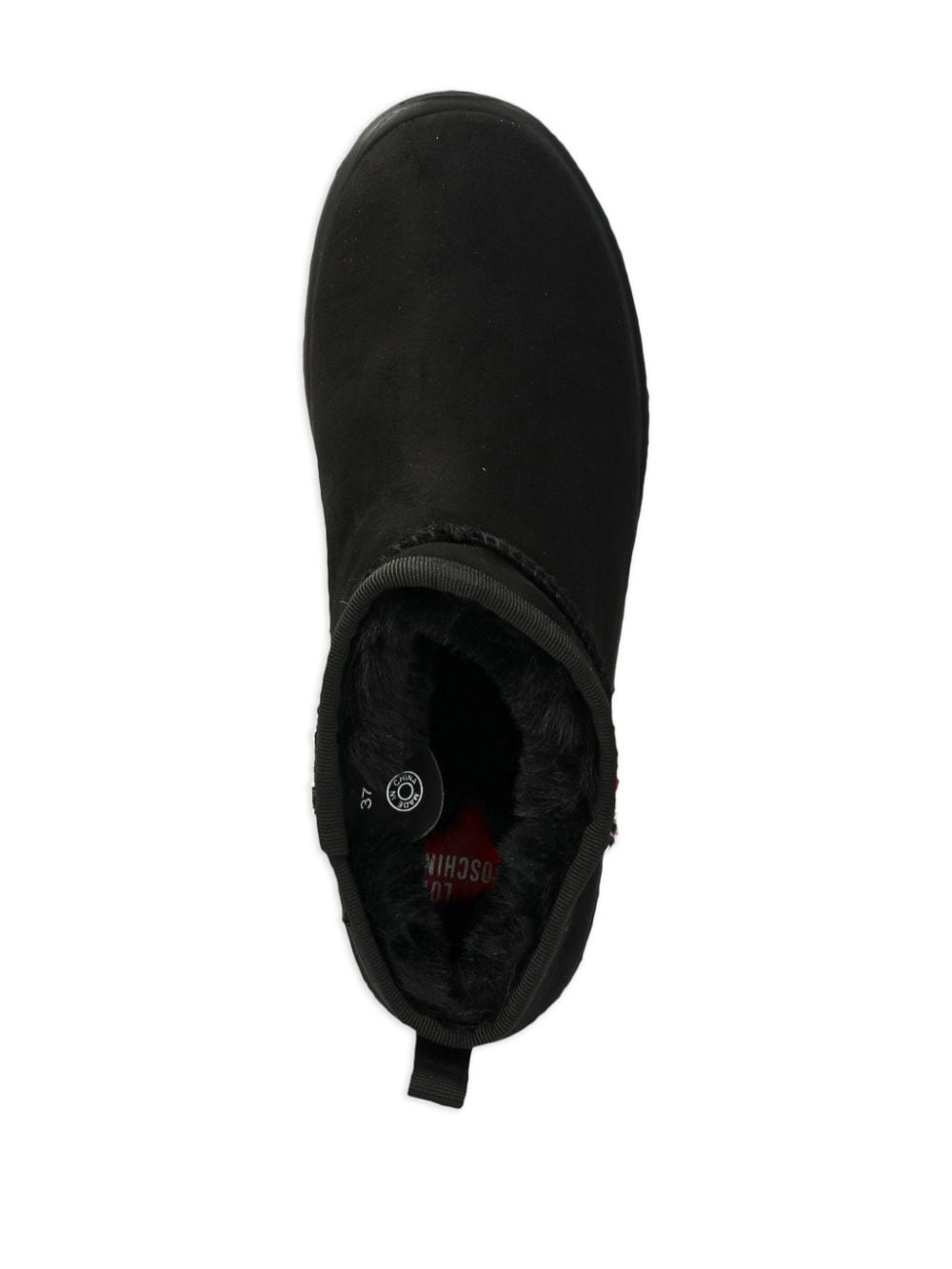 logo-patch boots - 4