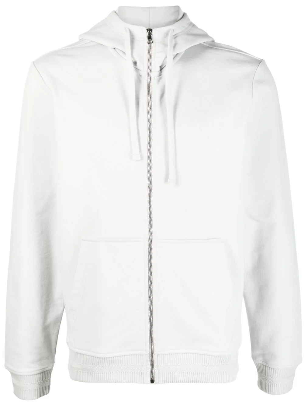 long-sleeved zipped cardigan - 1