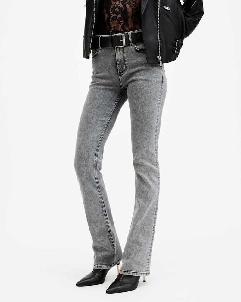 HALDAN SLIM BOOTCUT STRETCH DENIM JEANS 4