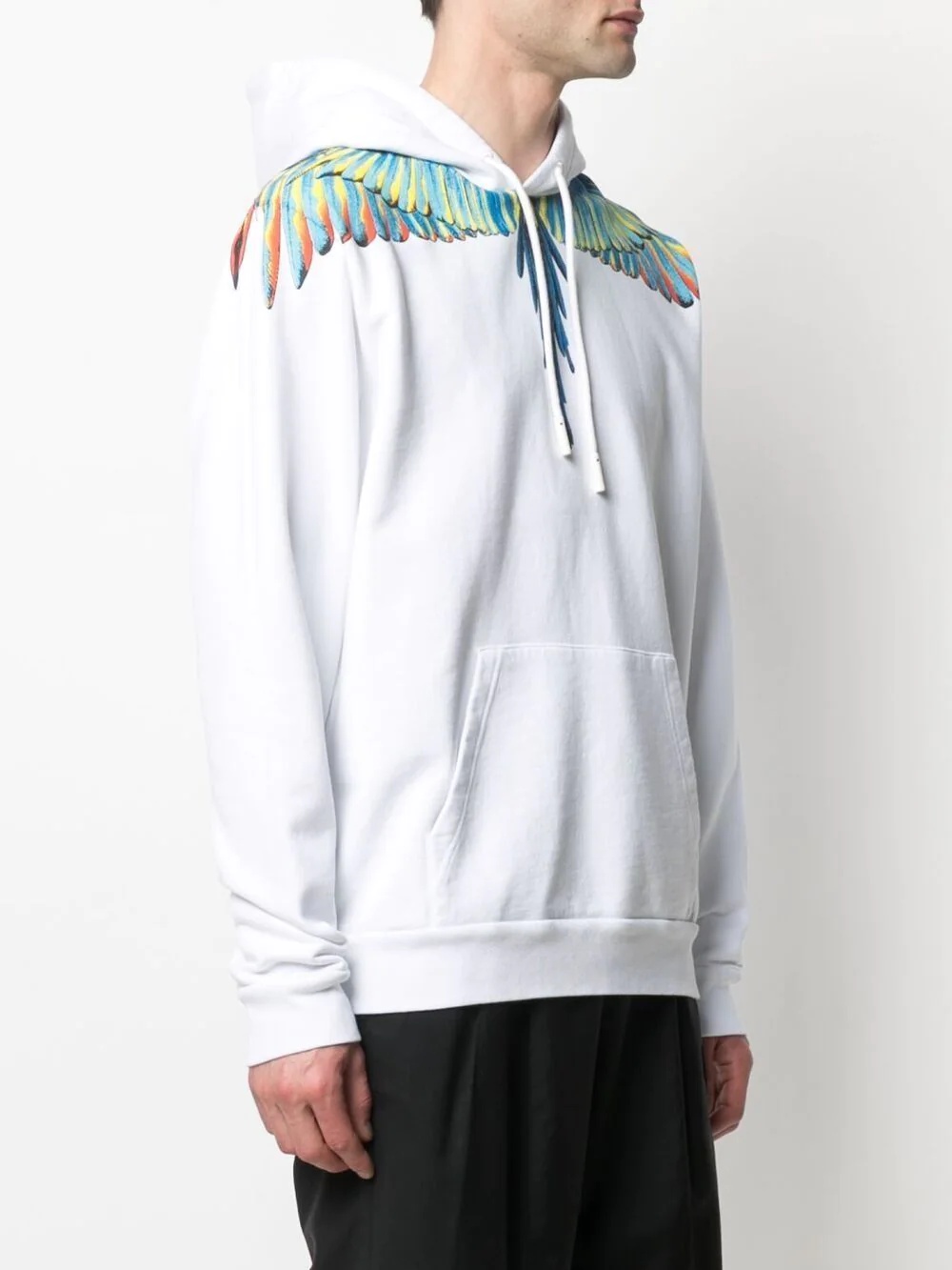 Wings-print hoodie - 5