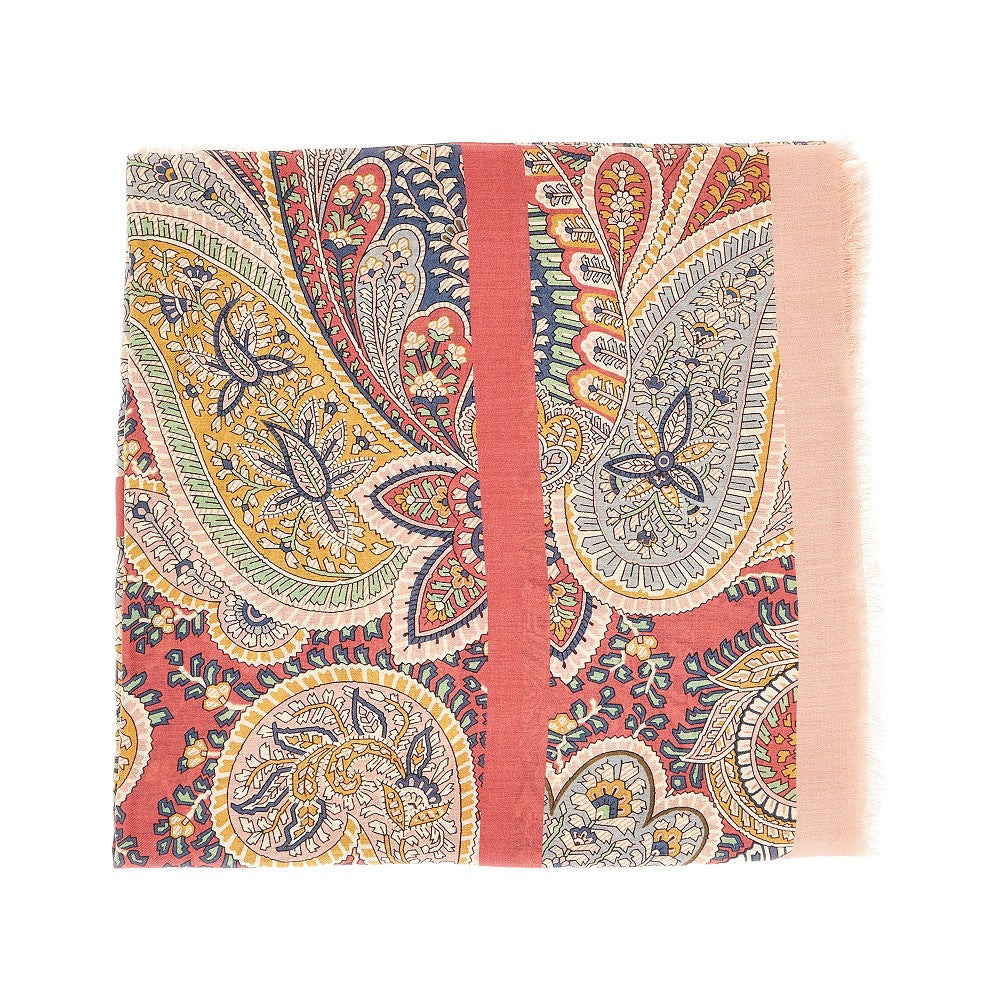 PAISLEY MODAL AND CASHMERE SHAWL - 2