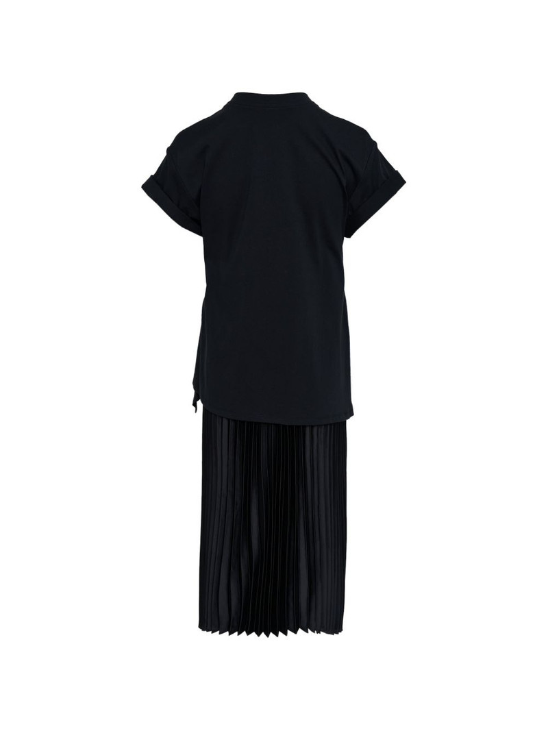3.1 Phillip Lim pleated layered T-shirt dress outlook