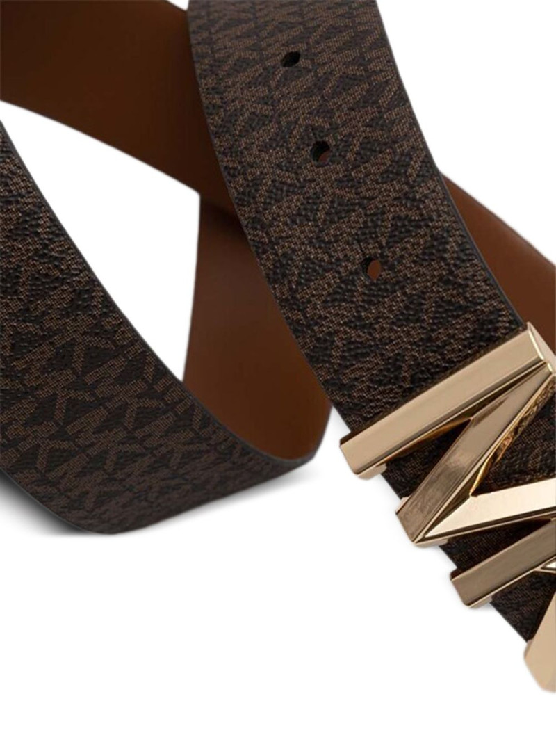 MICHAEL KORS logo print belt outlook