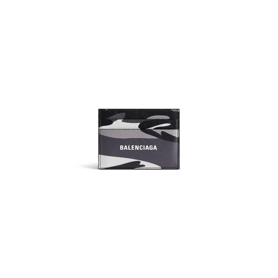 Men's Cash Card Holder Camo Print in Grey/white - 1