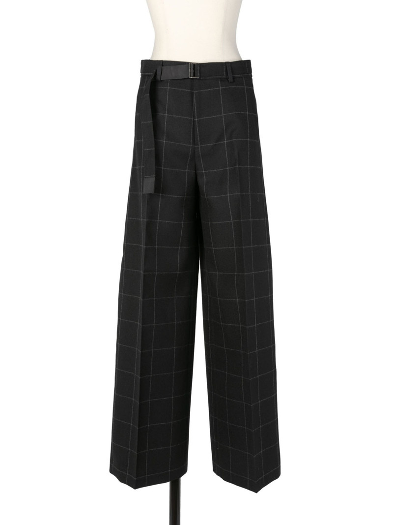 Windowpane Pants 1