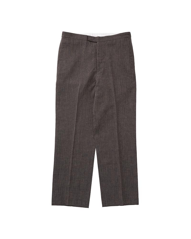 WIDE SLACKS SANTOME CHARCOAL - 1