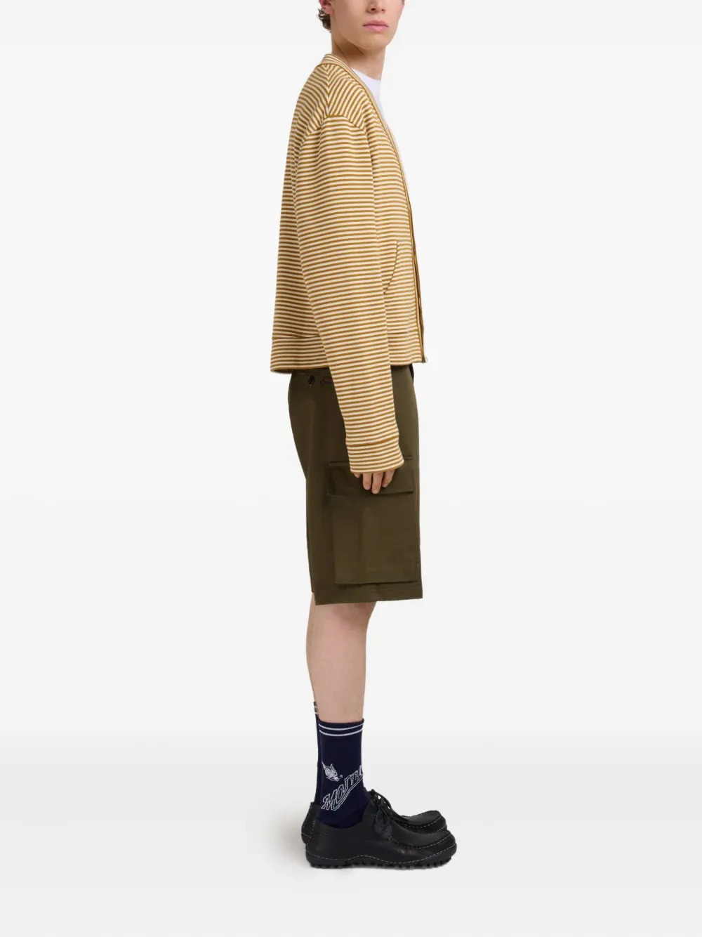 MARNI - Men Organic Gabardine Shorts - 2