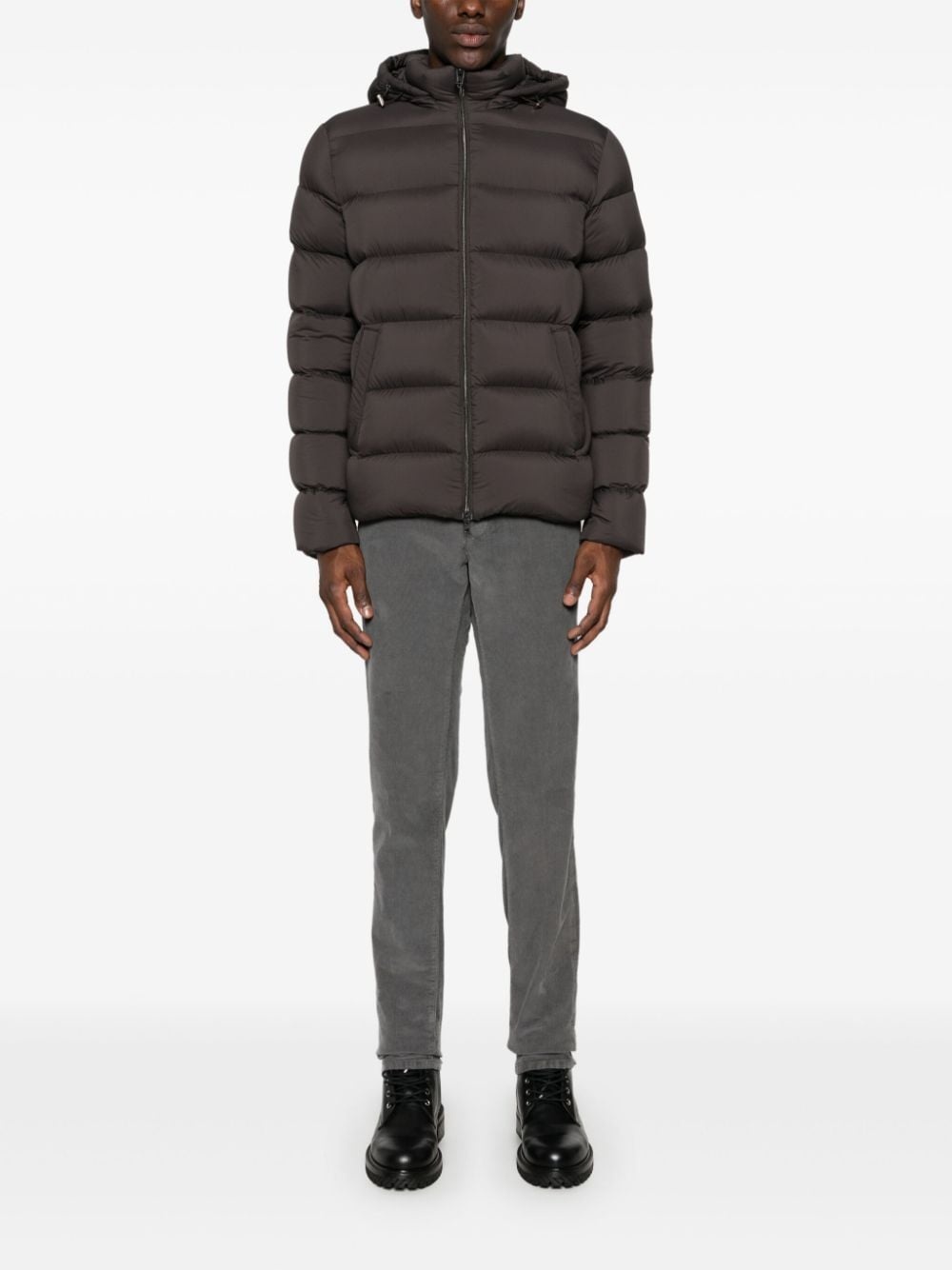 Herno hooded padded jacket | REVERSIBLE