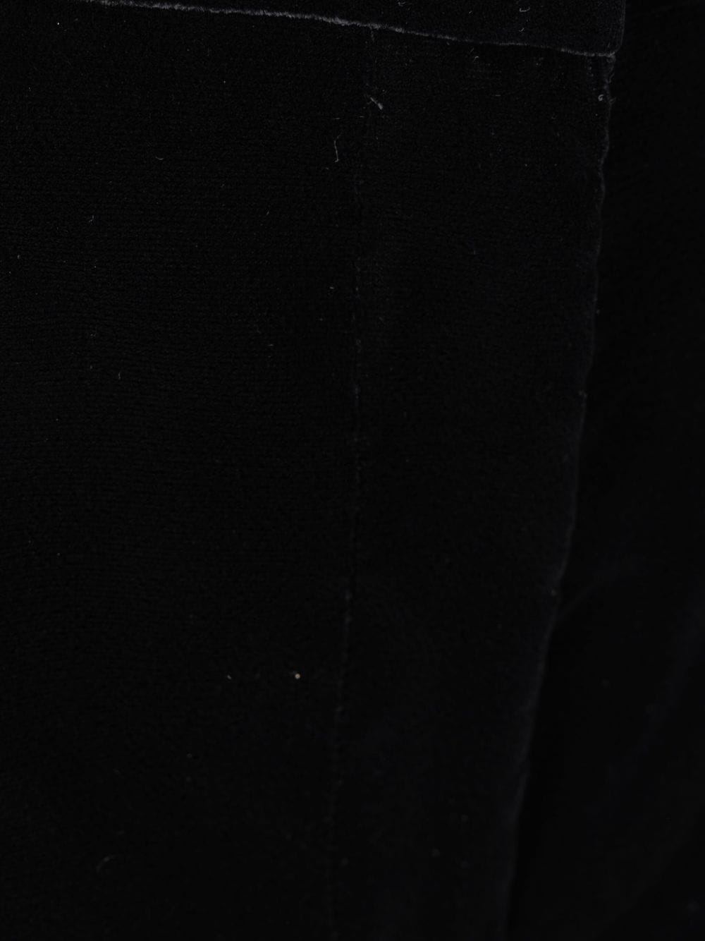 velvet bootcut tailored trousers - 4