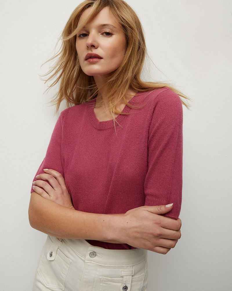 VERONICA BEARD SHANA CASHMERE SWEATER outlook