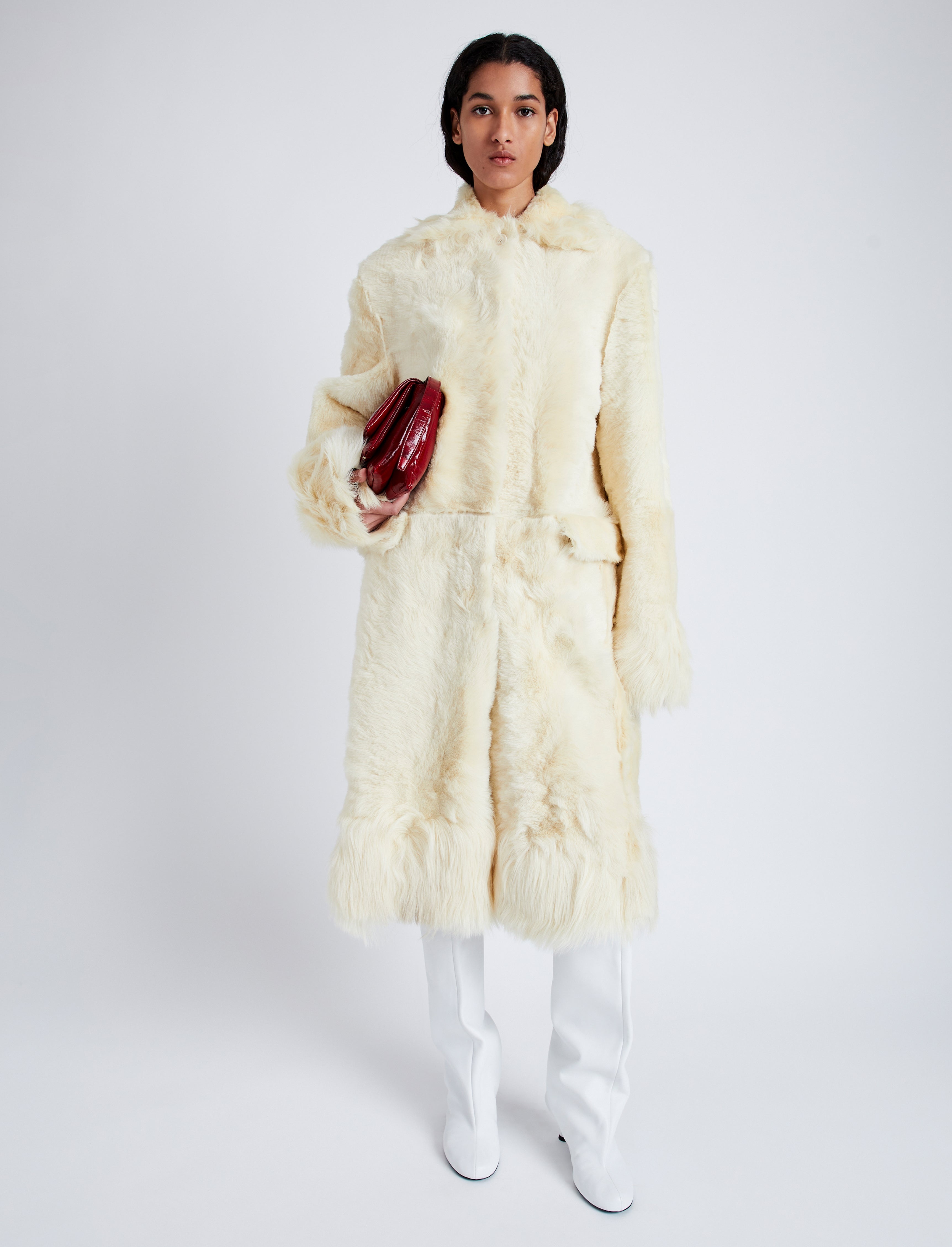 Fiona Coat in Shearling - 2