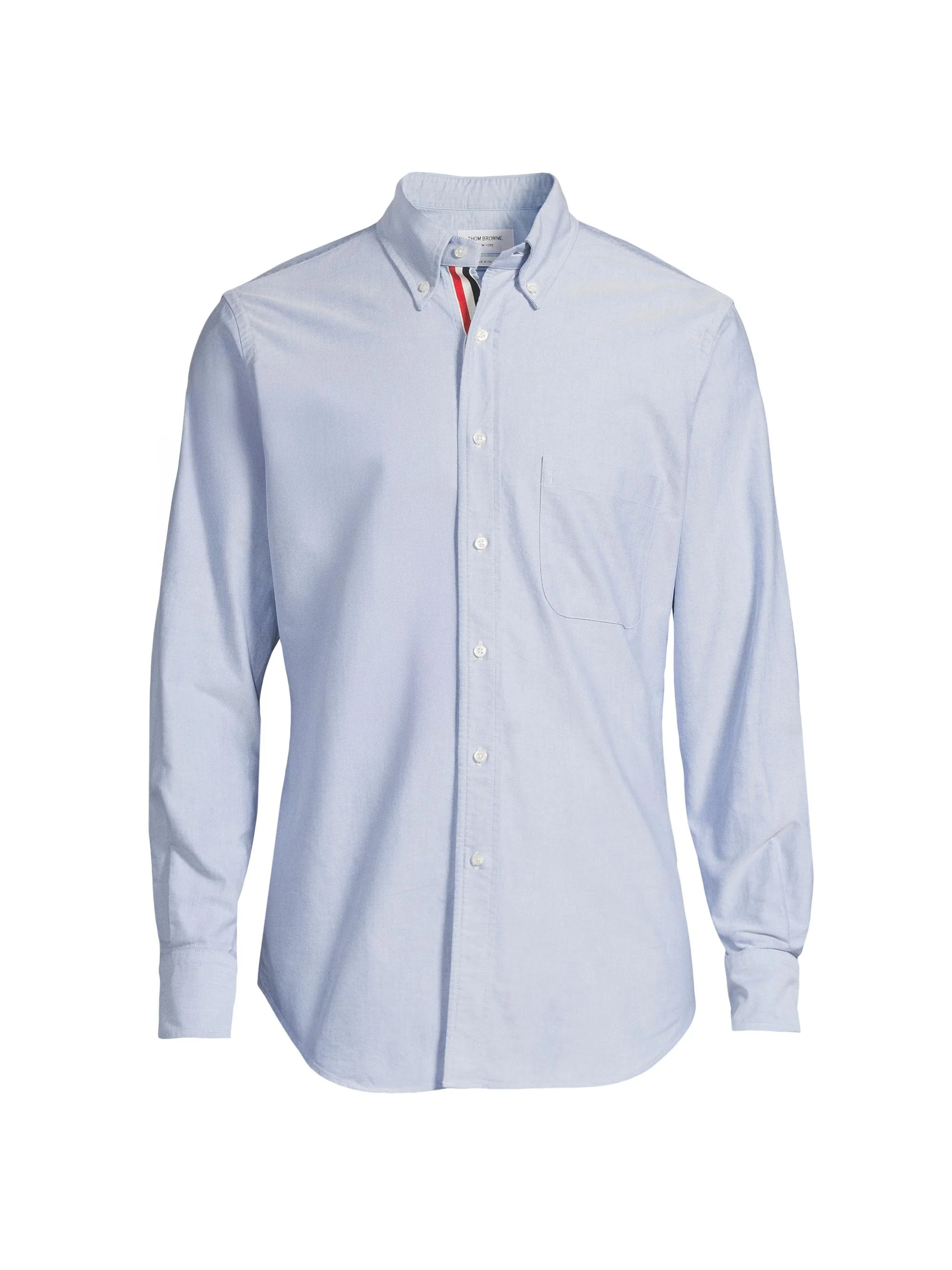Men's Classic Cotton Oxford Shirt - Light Blue - 1