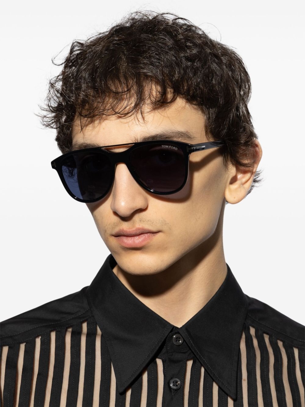 Damian 02 pilot-frame sunglasses - 4