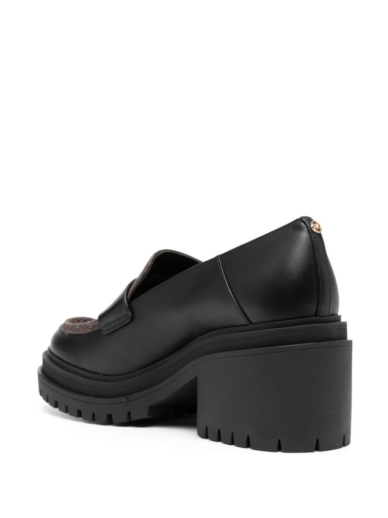 Rocco 75mm monogram-print loafer 3