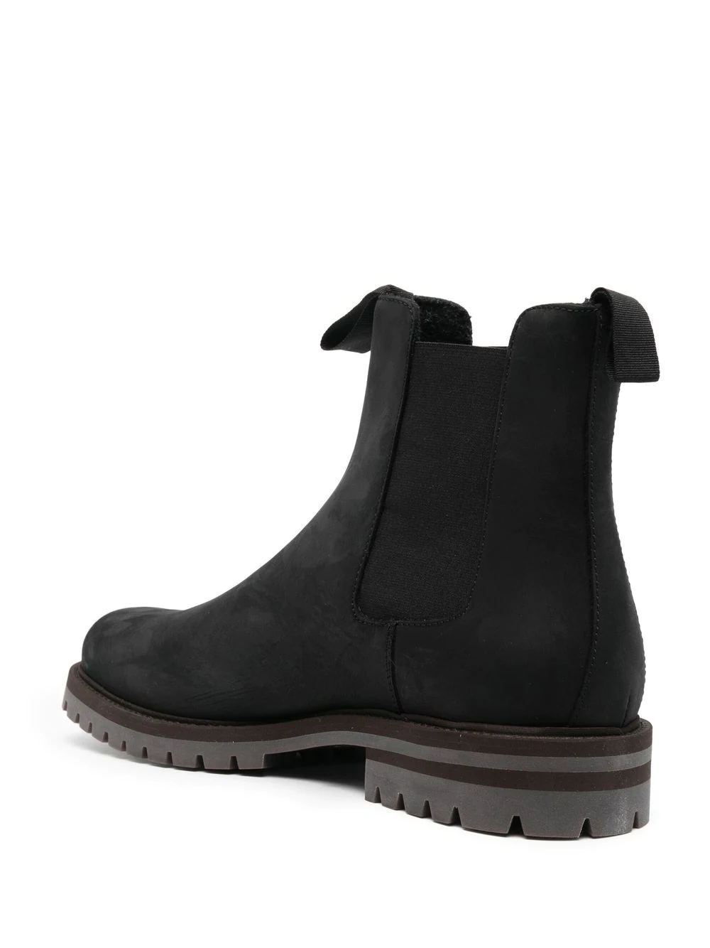 ridged leather Chelsea boots - 3