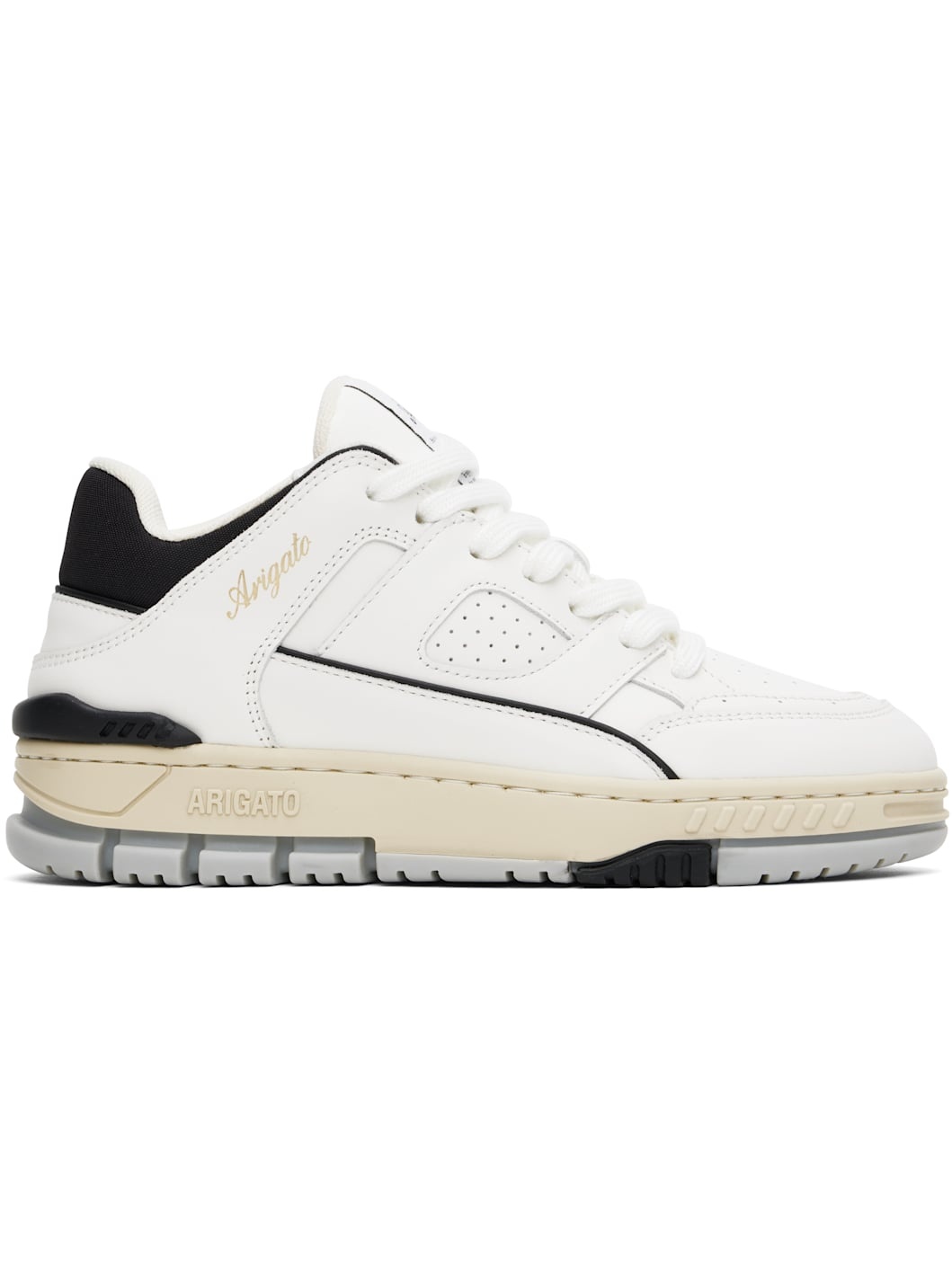 White Area Lo Sneakers - 1