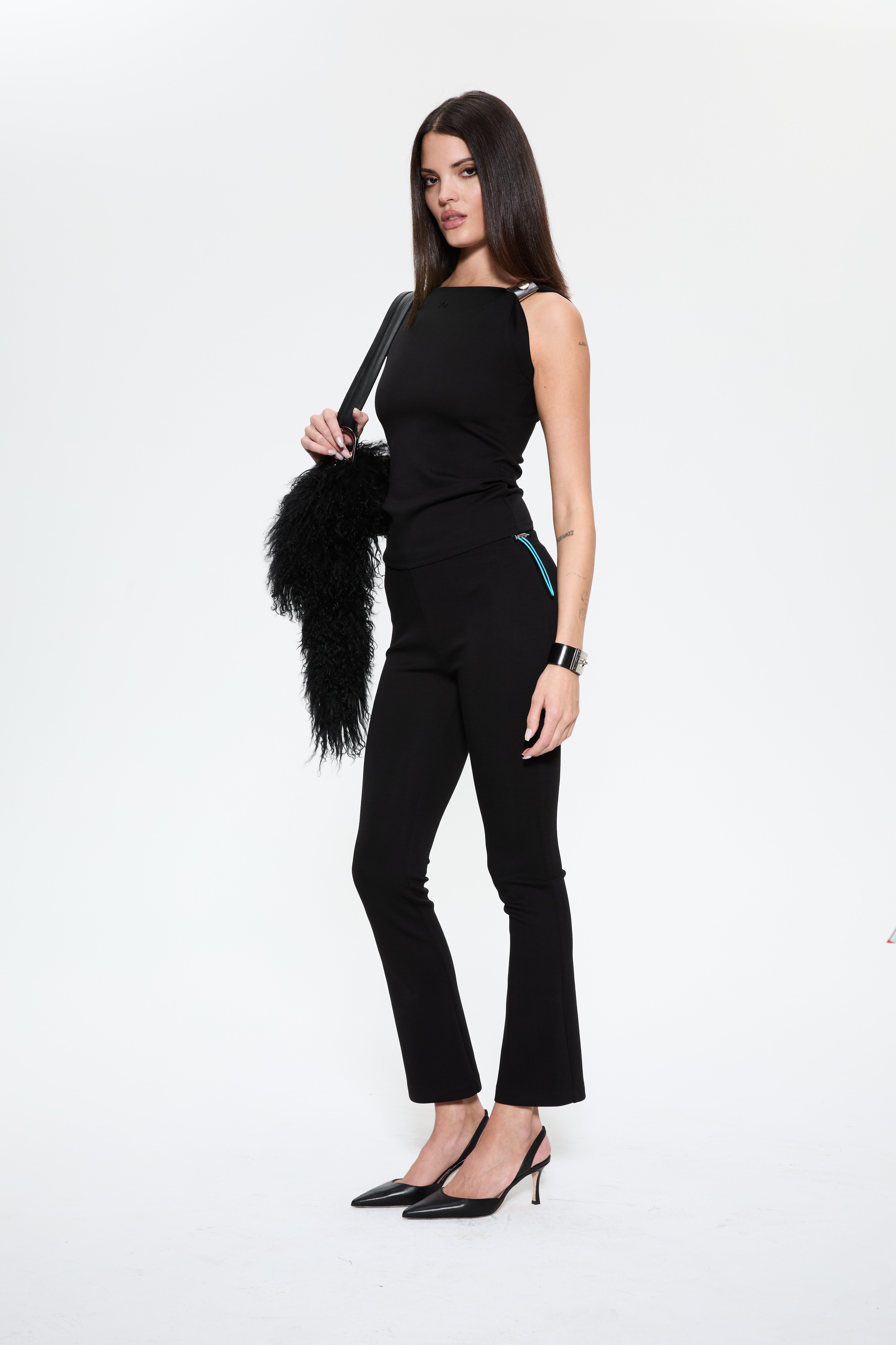 ALIA PANT - BLACK - 4
