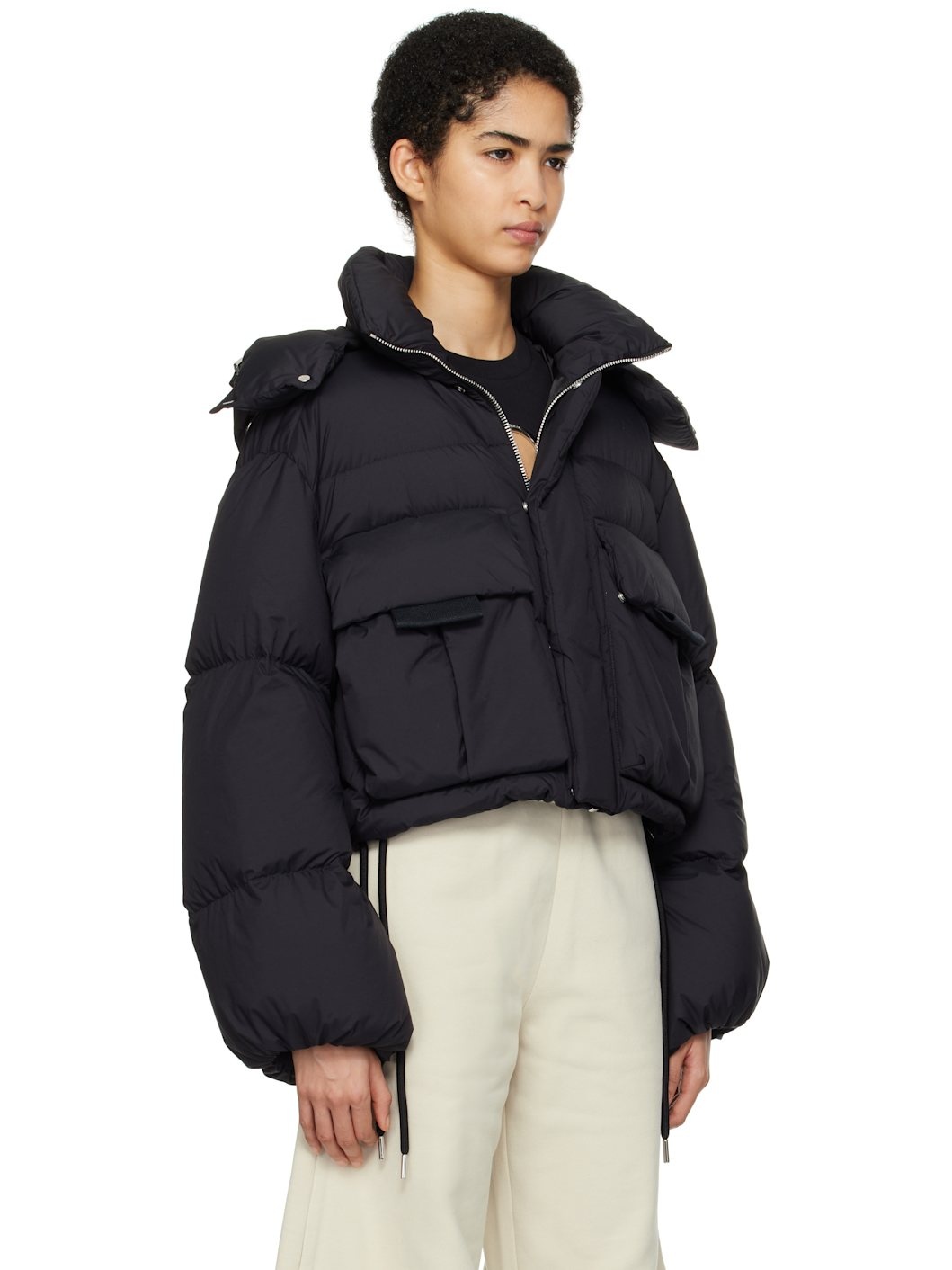 Moncler x Willow Smith Black Kar Down Jacket - 2