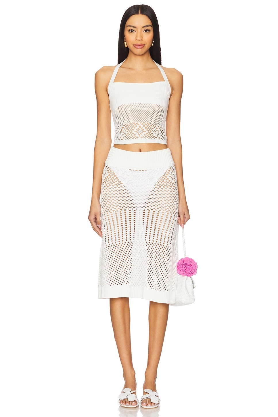 Orchard Crochet Halter Top - 4