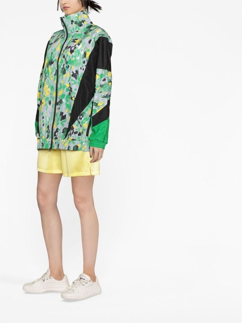 abstract-print track jacket - 4