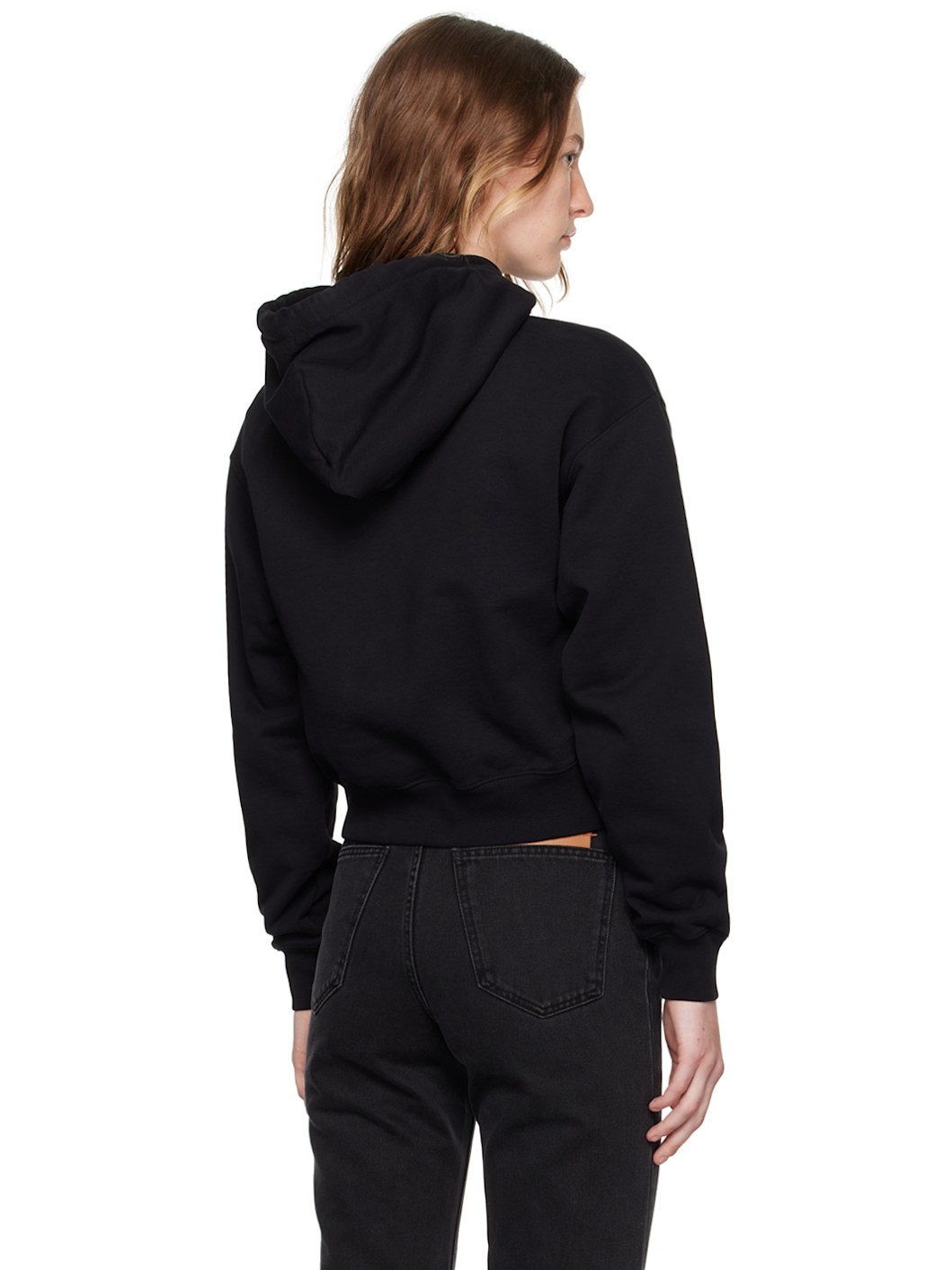 Black Les Classiques 'Le Hoodie Gros Grain' Hoodie - 3